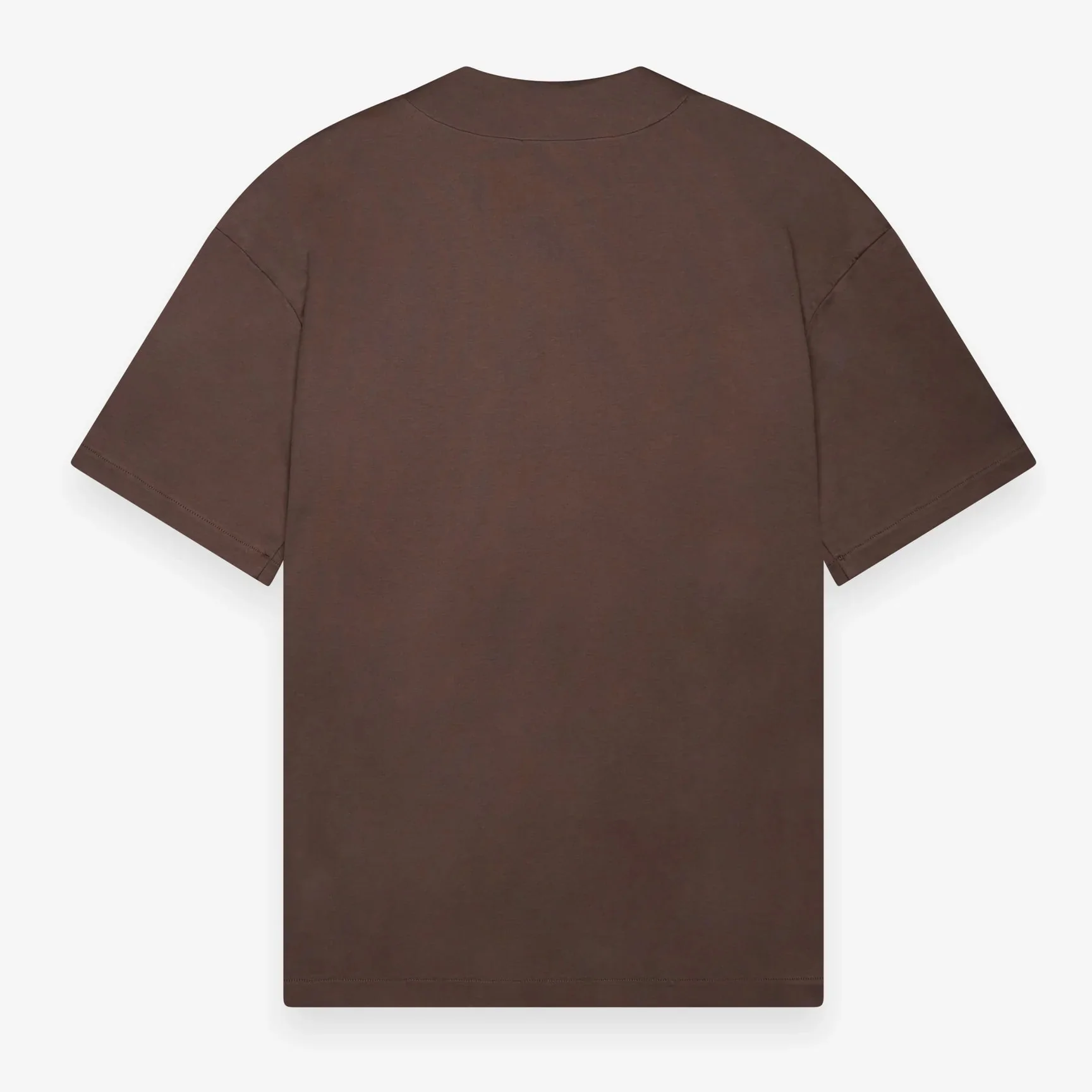 VALENZA - SUPIMA BASEBALL SHIRT S/S - EBONY BROWN - Image 2