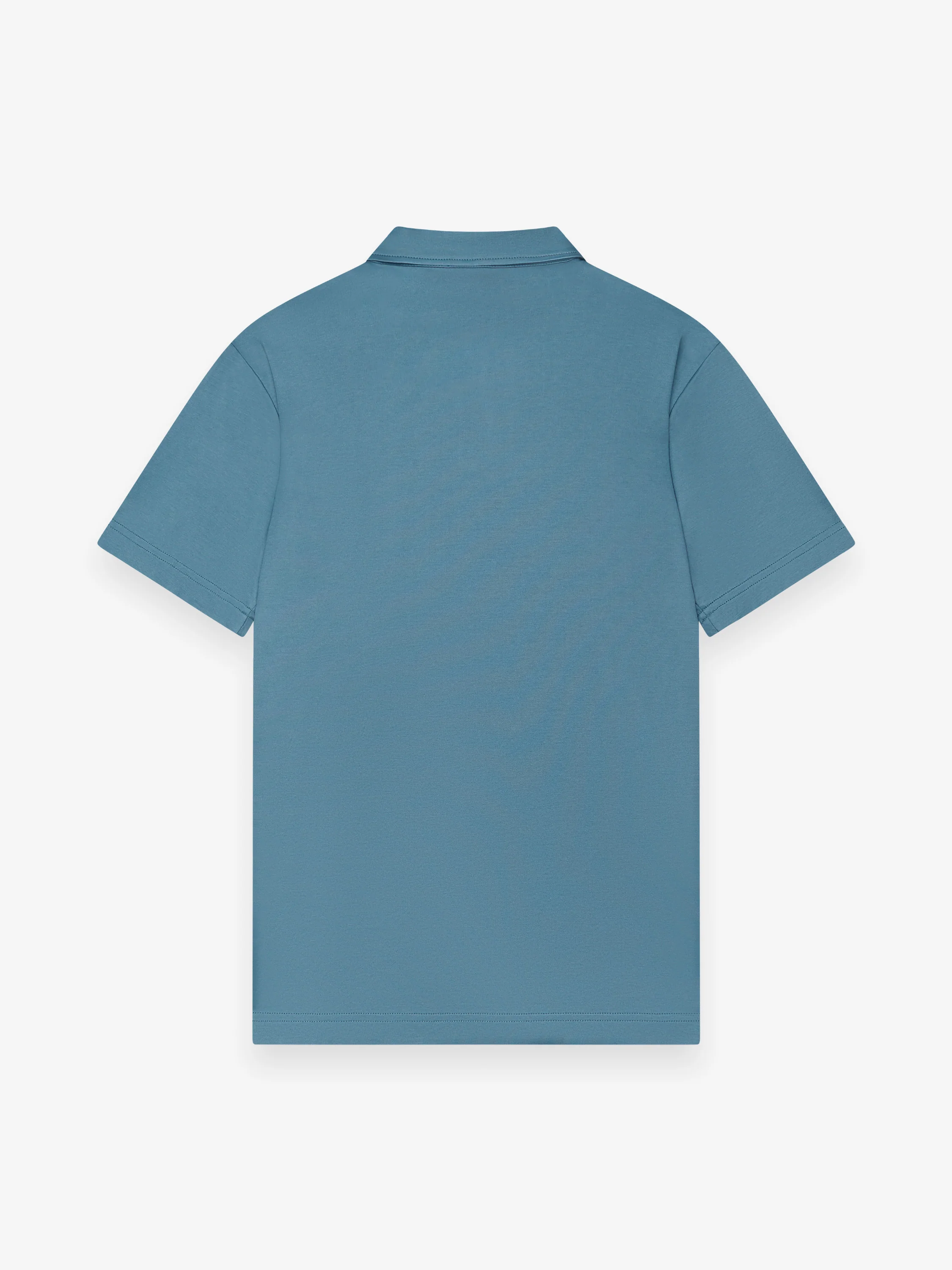 VALENZA - SUPIMA POLO ZIP COLLAR S/S - MONSOON - Image 2