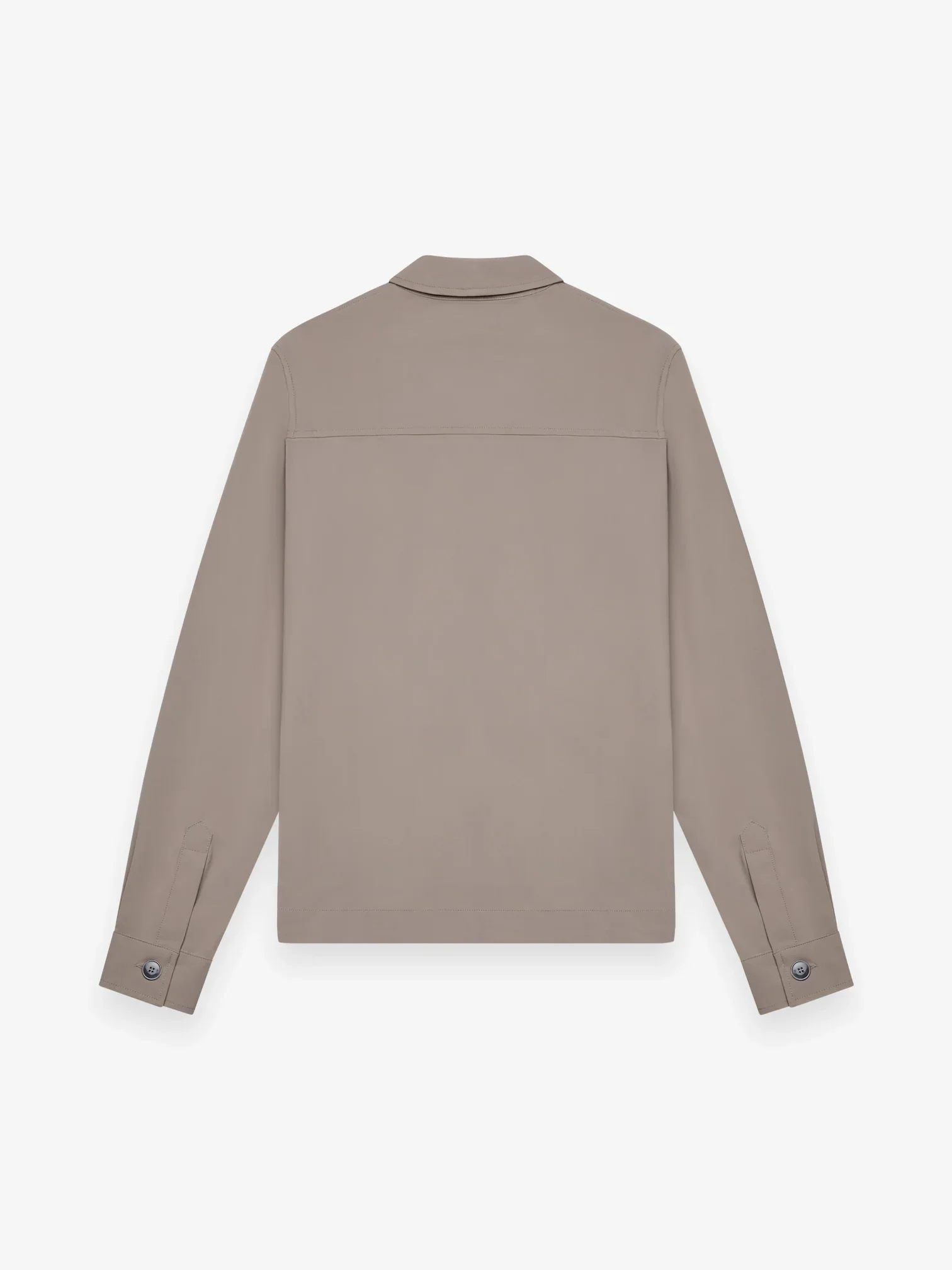 VALENZA - TECH STRETCH OVERSHIRT BEIGE - Image 2
