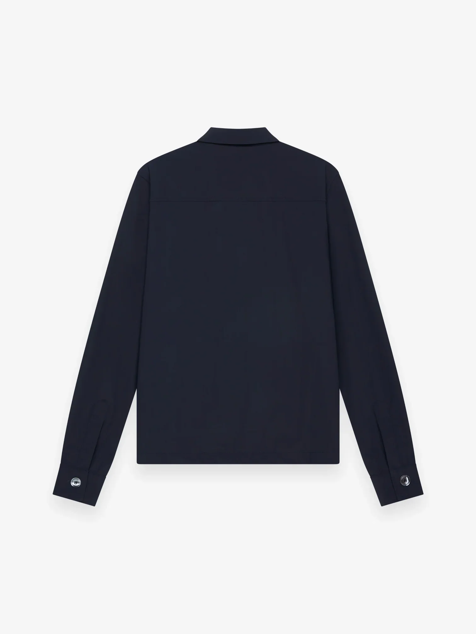 VALENZA - TECH STRETCH OVERSHIRT NAVY - Image 2