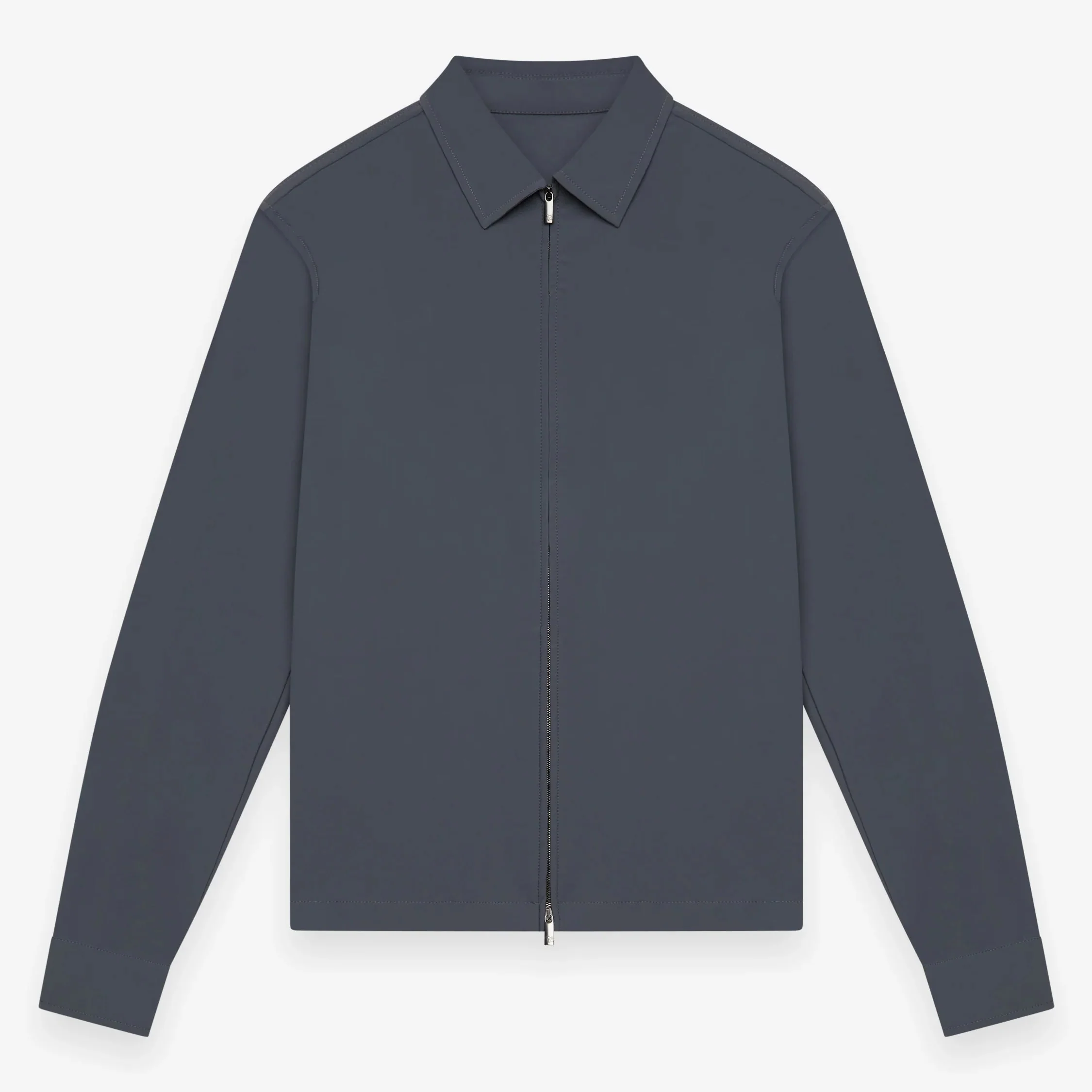 VALENZA- WARM TECH STRETCH OVERSHIRT- DARK GREY