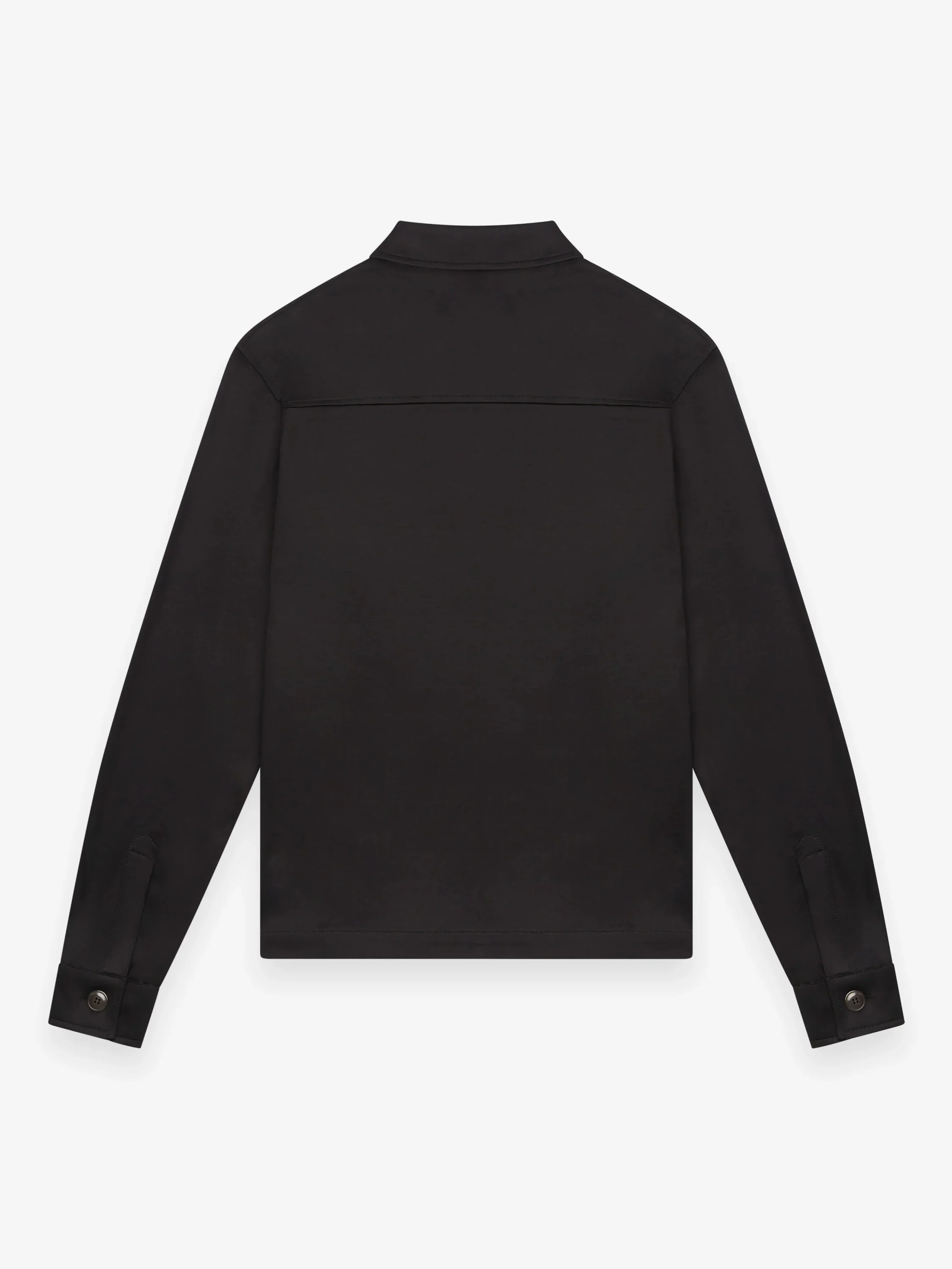 VALENZA-ZWAAR SUPIMA OVERSHIRT BLACK - Image 2